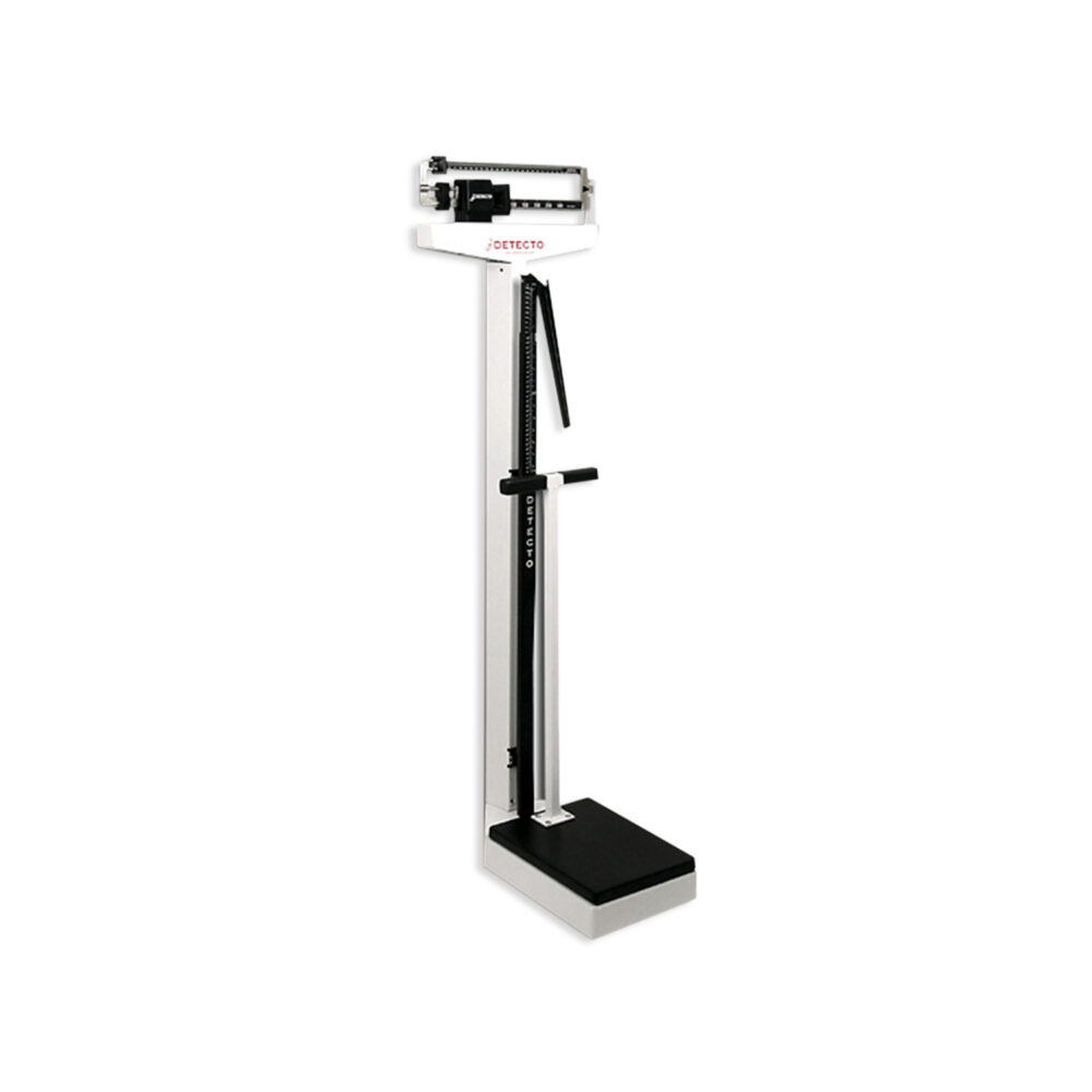 Detecto Eye-Level Scale with Handpost, Height Rod, and Wheels #448